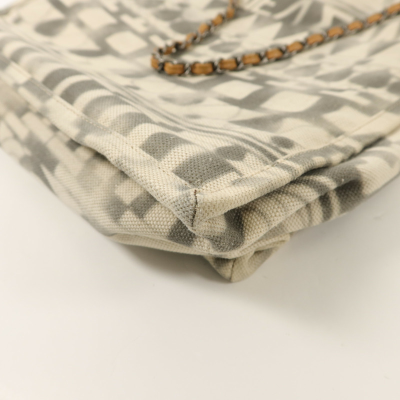 CHANEL 帆布Shoulder Tote Bag手挽肩背兩用袋-12