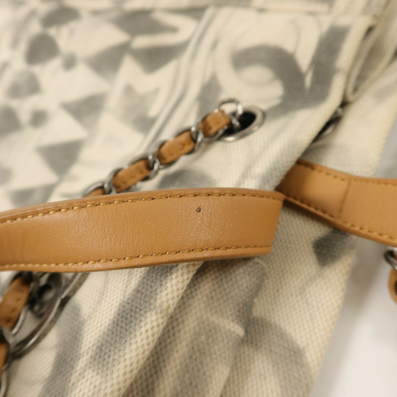 CHANEL 帆布Shoulder Tote Bag手挽肩背兩用袋-19