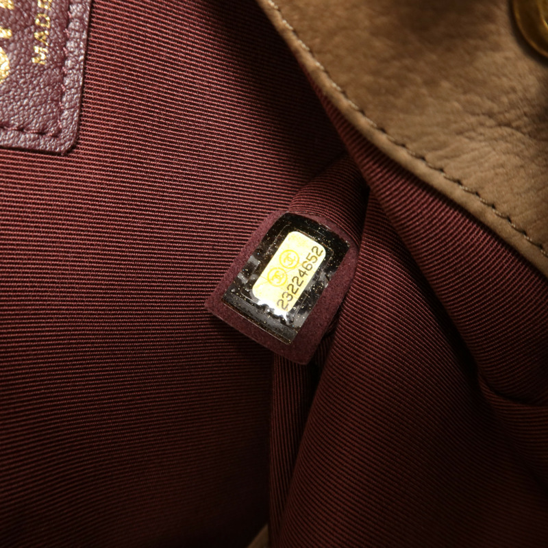 CHANEL 麂皮皮革2 Way Shoulder Bag手挽肩背兩用袋-6