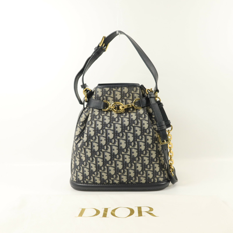 Dior 帆布C'est Dior Medium手挽肩背兩用袋-8