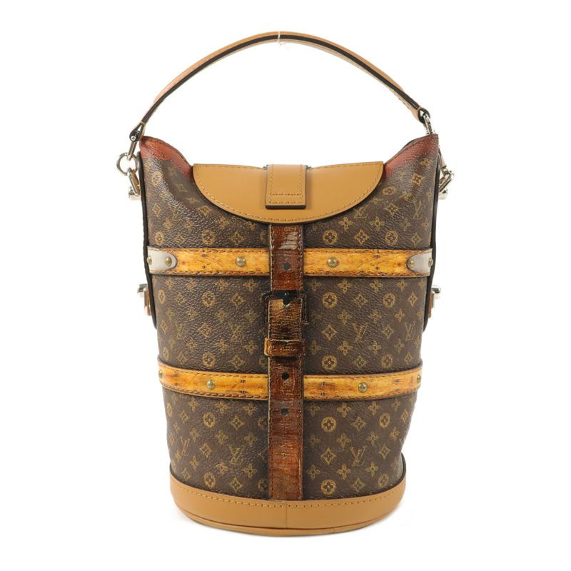 LOUIS VUITTON Monogram Time Trunk Duffle手挽肩背兩用袋-1