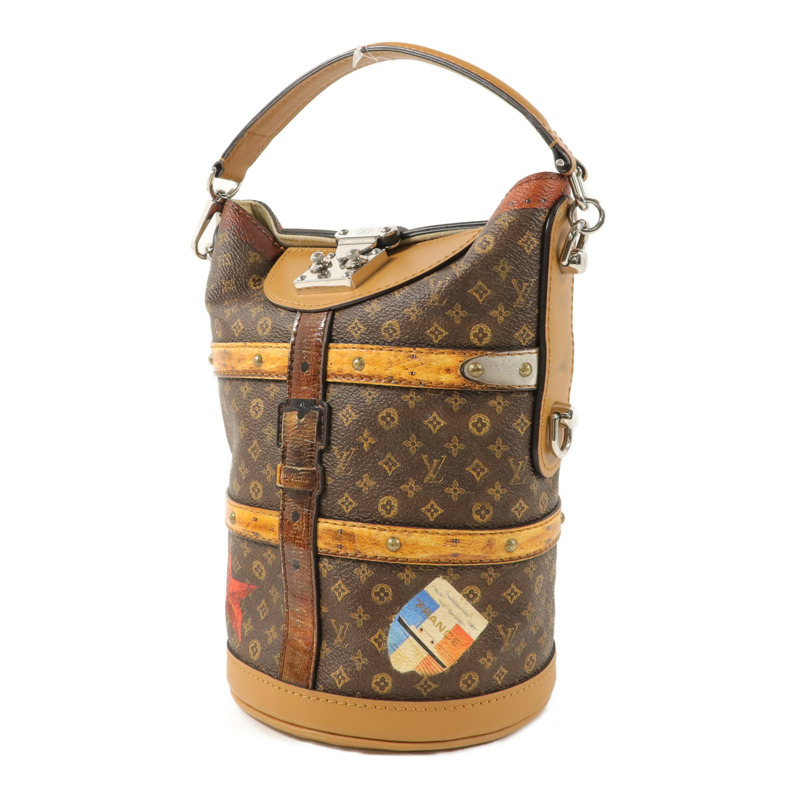 LOUIS VUITTON Monogram Time Trunk Duffle手挽肩背兩用袋-2