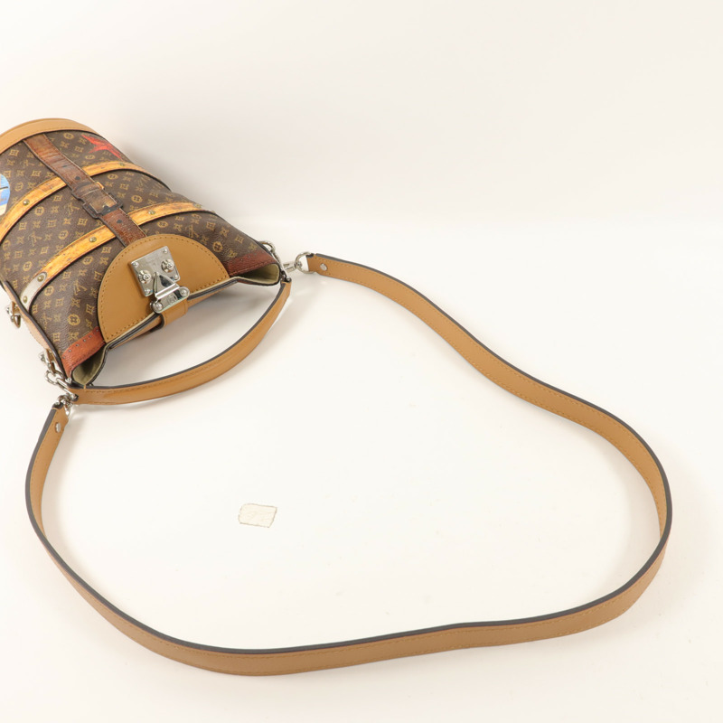 LOUIS VUITTON Monogram Time Trunk Duffle手挽肩背兩用袋-7