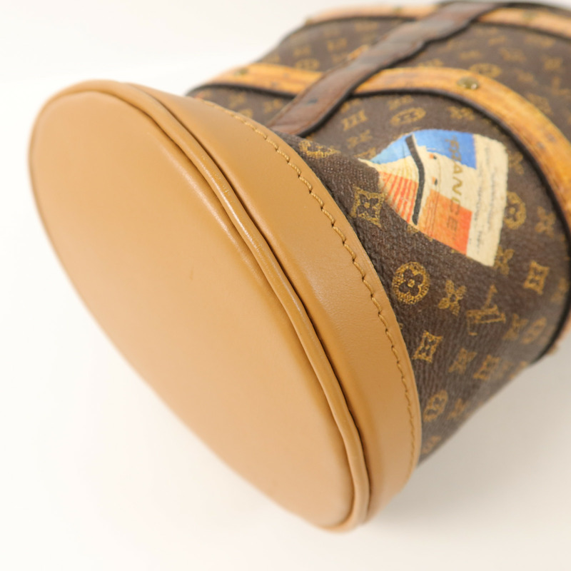 LOUIS VUITTON Monogram Time Trunk Duffle手挽肩背兩用袋-11