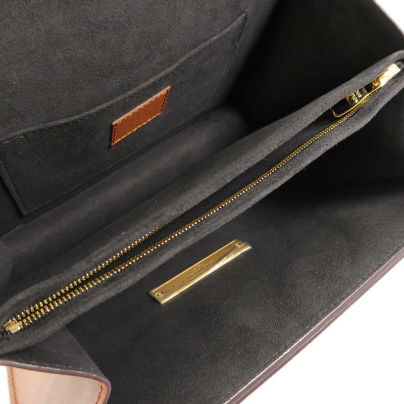 LOUIS VUITTON Monogram/Monogram Reverse Dauphine MM鏈帶手挽肩背兩用袋-4