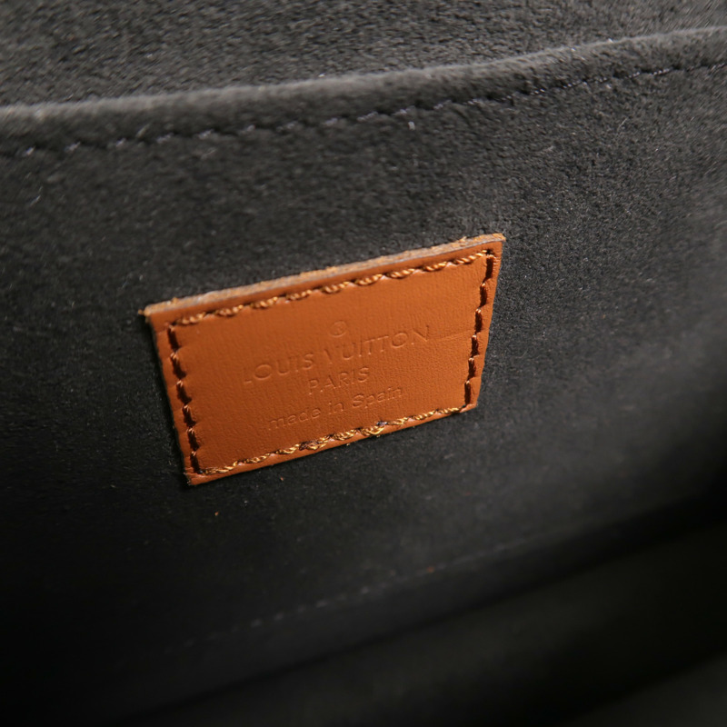 LOUIS VUITTON Monogram/Monogram Reverse Dauphine MM鏈帶手挽肩背兩用袋-5