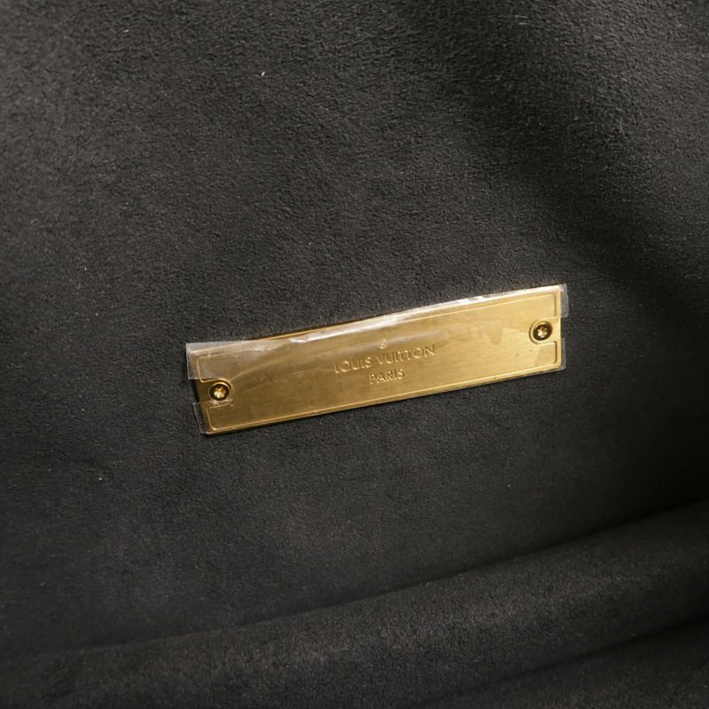 LOUIS VUITTON Monogram/Monogram Reverse Dauphine MM鏈帶手挽肩背兩用袋-6