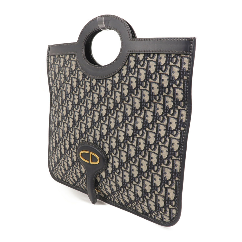 Dior Oblique帆布Folding Clutch手拿包-2