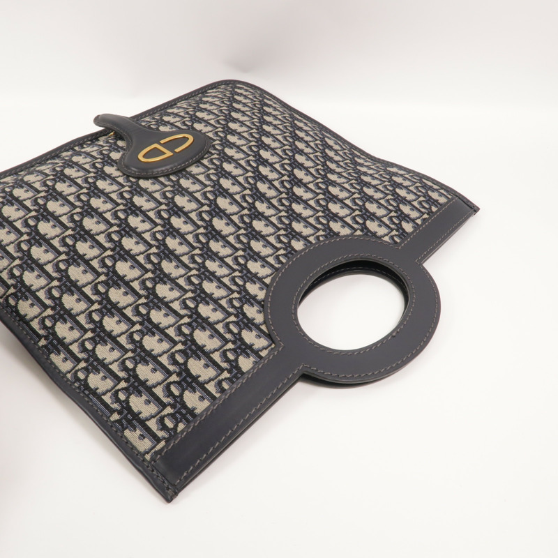 Dior Oblique帆布Folding Clutch手拿包-7