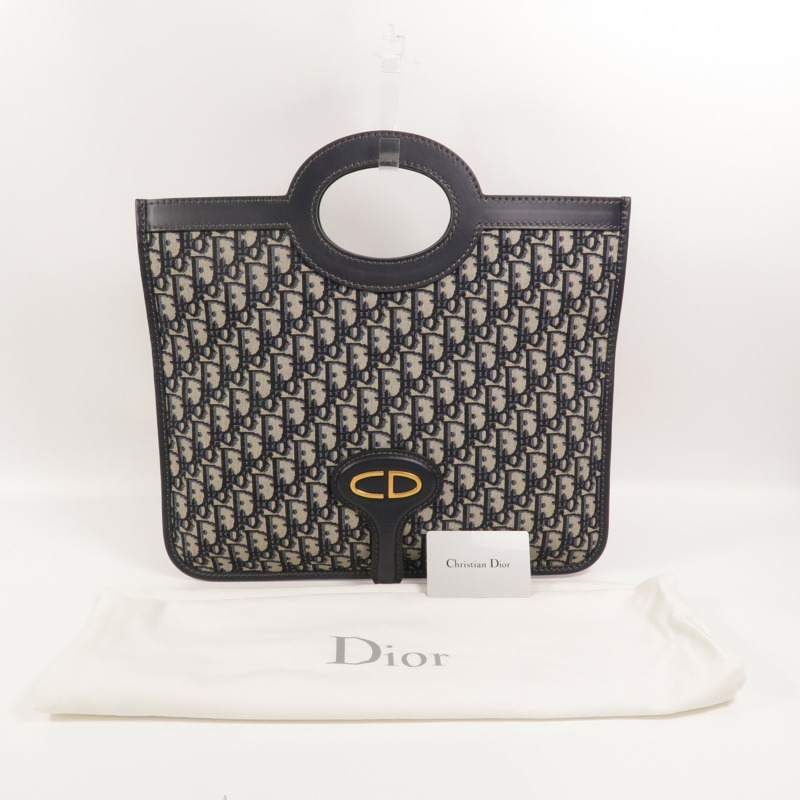 Dior Oblique帆布Folding Clutch手拿包-10