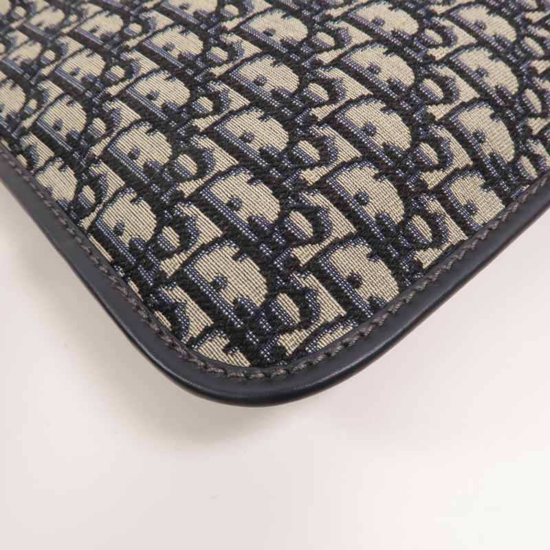 Dior Oblique帆布Folding Clutch手拿包-13