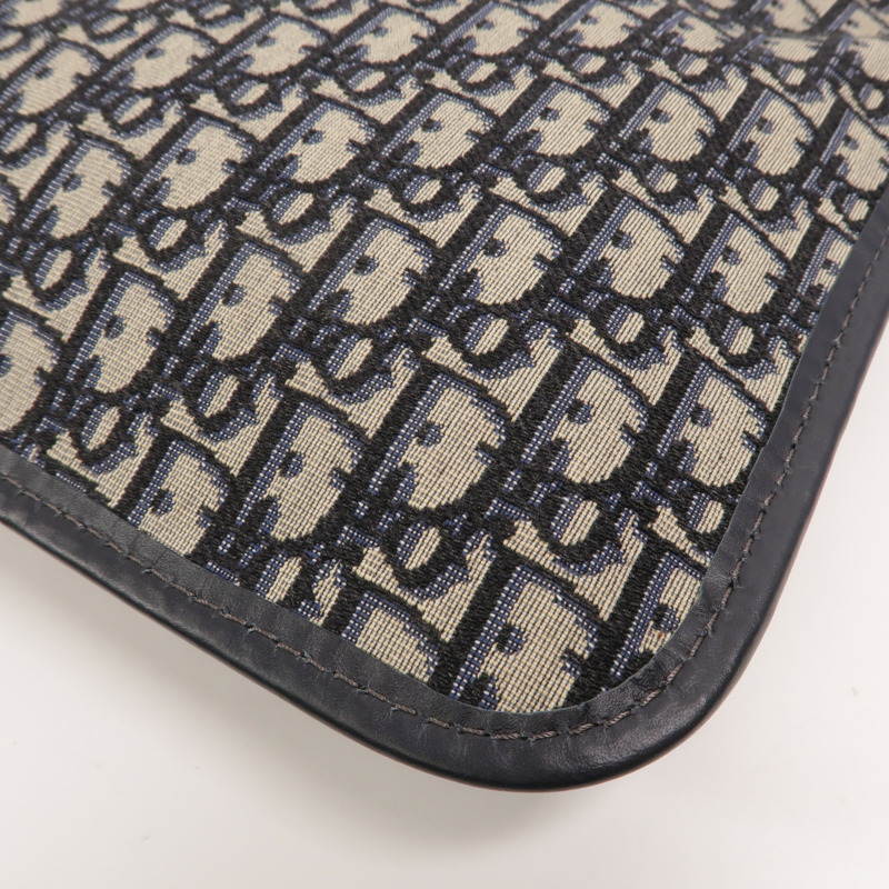 Dior Oblique帆布Folding Clutch手拿包-14