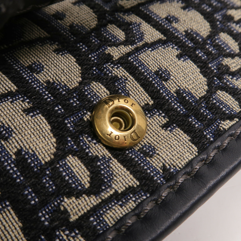 Dior Oblique帆布Folding Clutch手拿包-17