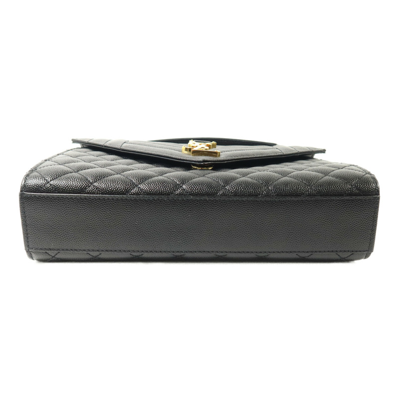 SAINT LAURENT 牛皮皮革Envelope Chain Bag鏈帶肩背袋-3