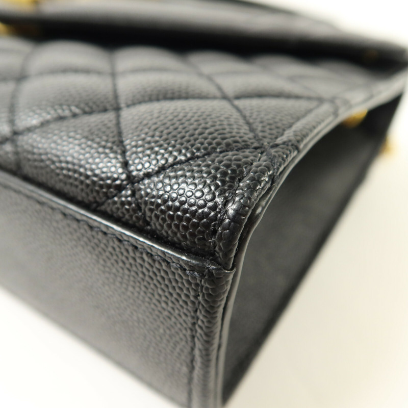 SAINT LAURENT 牛皮皮革Envelope Chain Bag鏈帶肩背袋-10