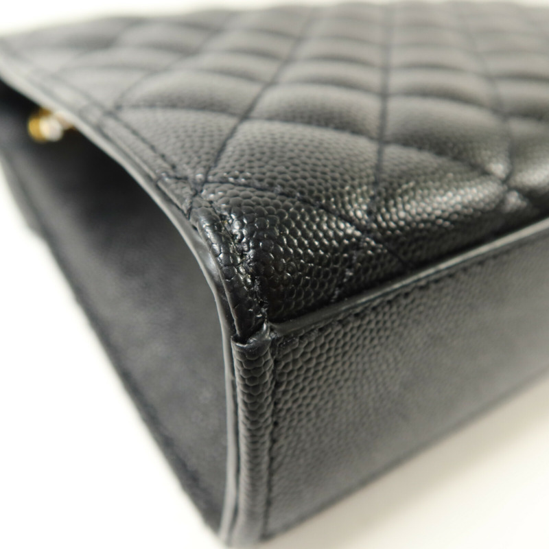 SAINT LAURENT 牛皮皮革Envelope Chain Bag鏈帶肩背袋-11