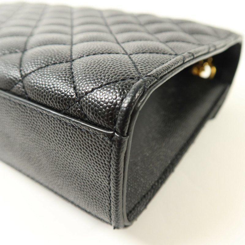 SAINT LAURENT 牛皮皮革Envelope Chain Bag鏈帶肩背袋-12