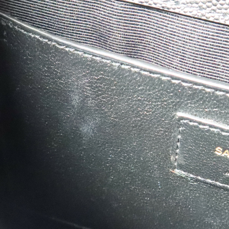 SAINT LAURENT 牛皮皮革Envelope Chain Bag鏈帶肩背袋-14