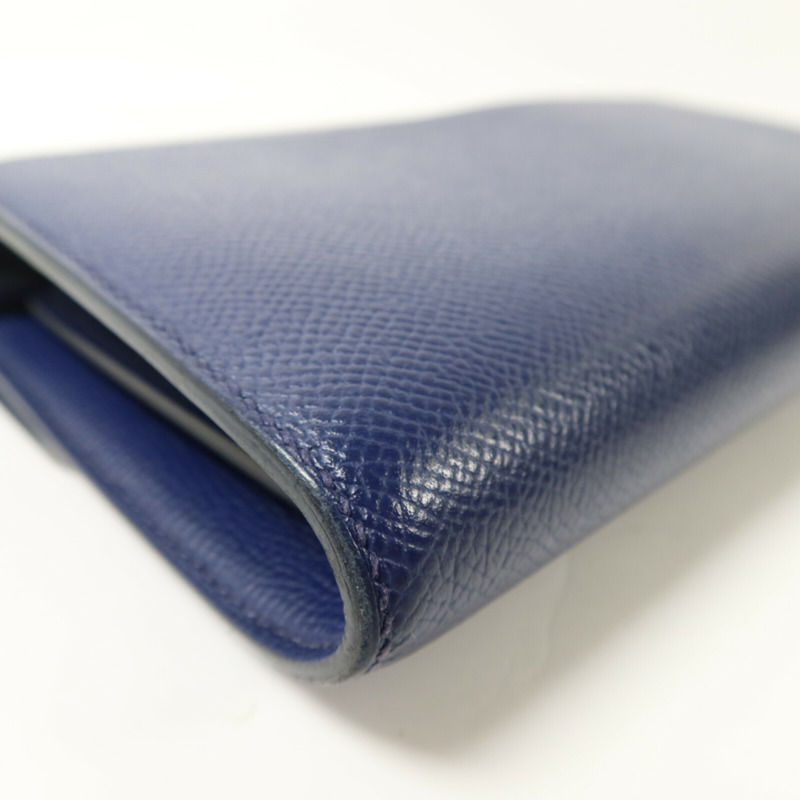 HERMES Epsom皮革Constance To Go肩背袋Bleu Saphir-11