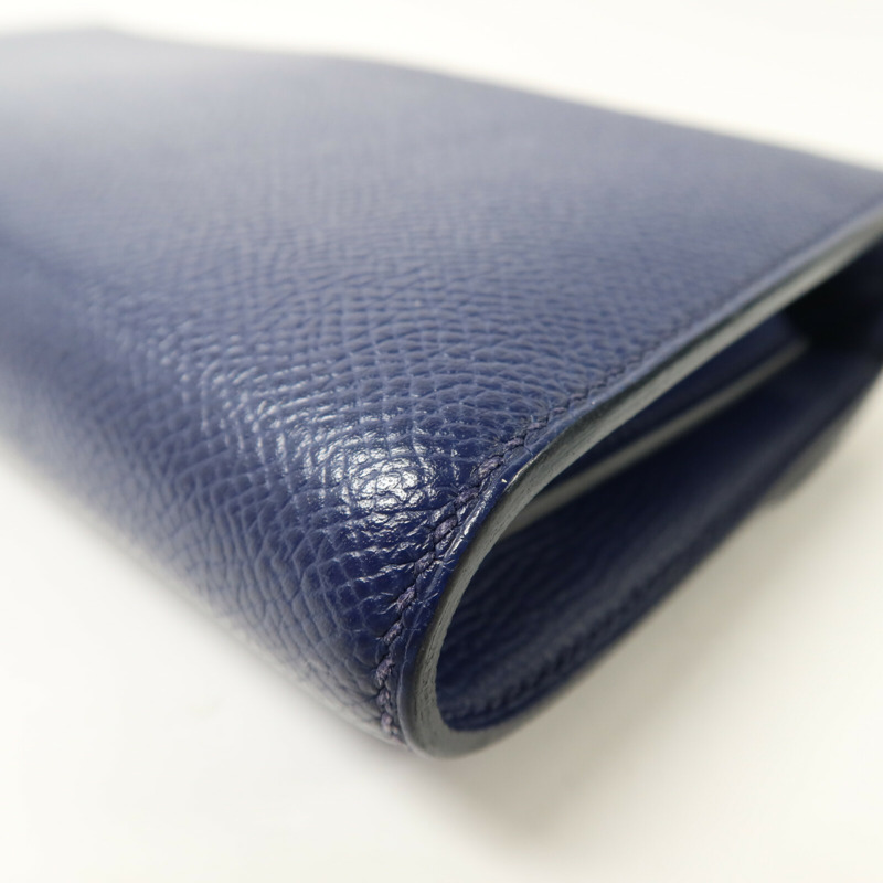 HERMES Epsom皮革Constance To Go肩背袋Bleu Saphir-12