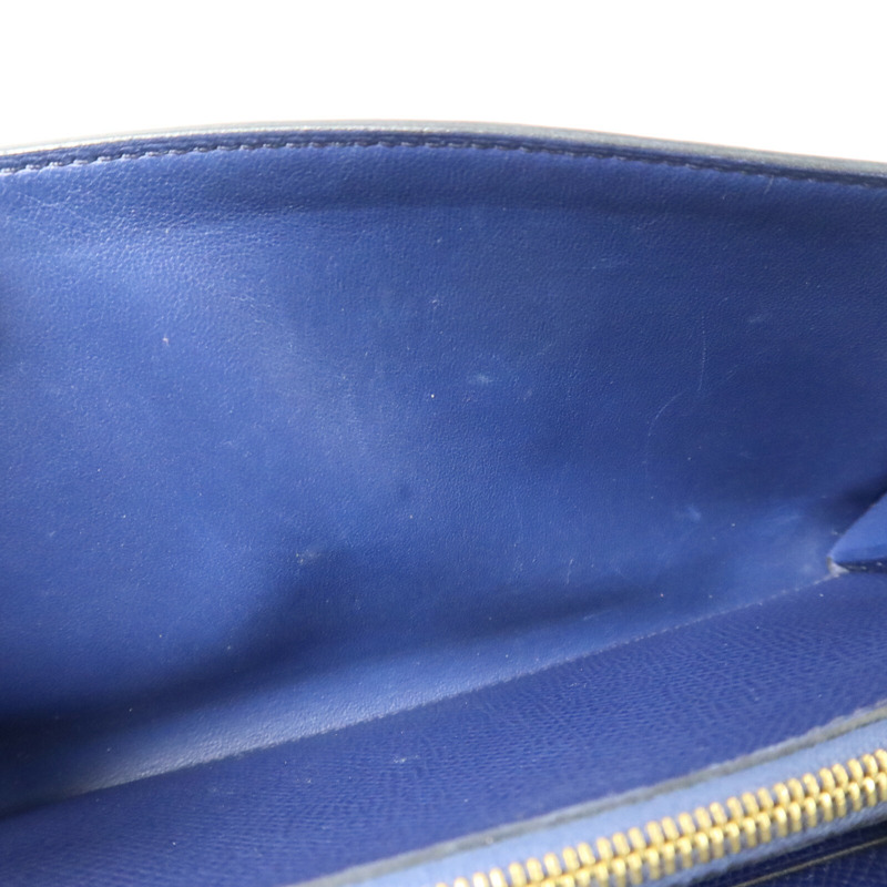 HERMES Epsom皮革Constance To Go肩背袋Bleu Saphir-13