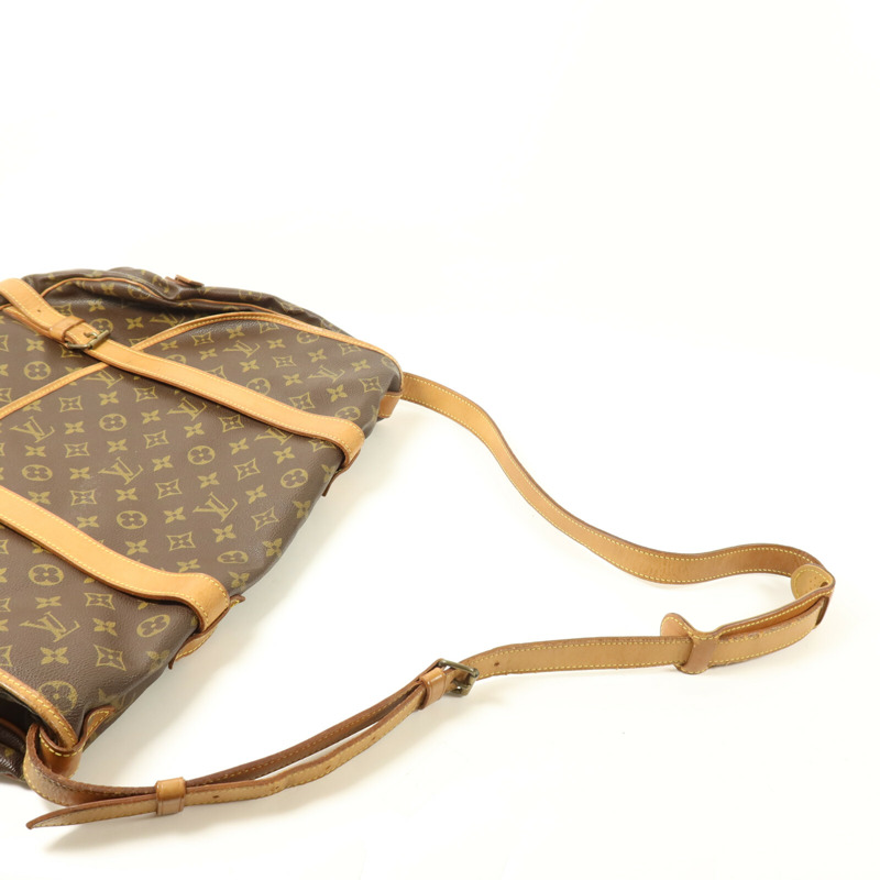 LOUIS VUITTON Monogram Saumur 43肩背袋-8