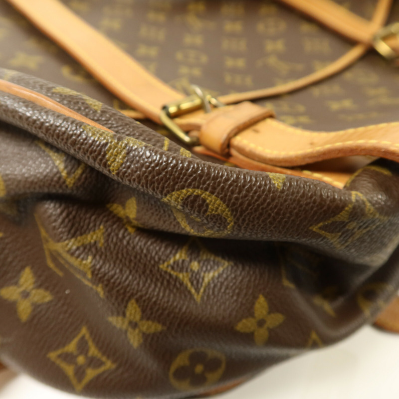 LOUIS VUITTON Monogram Saumur 43肩背袋-9