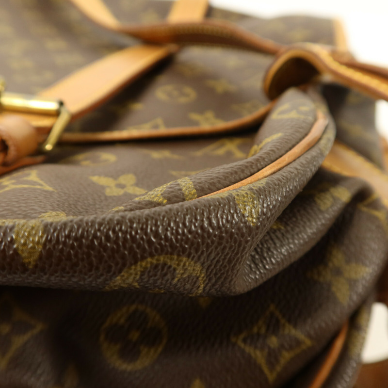 LOUIS VUITTON Monogram Saumur 43肩背袋-10