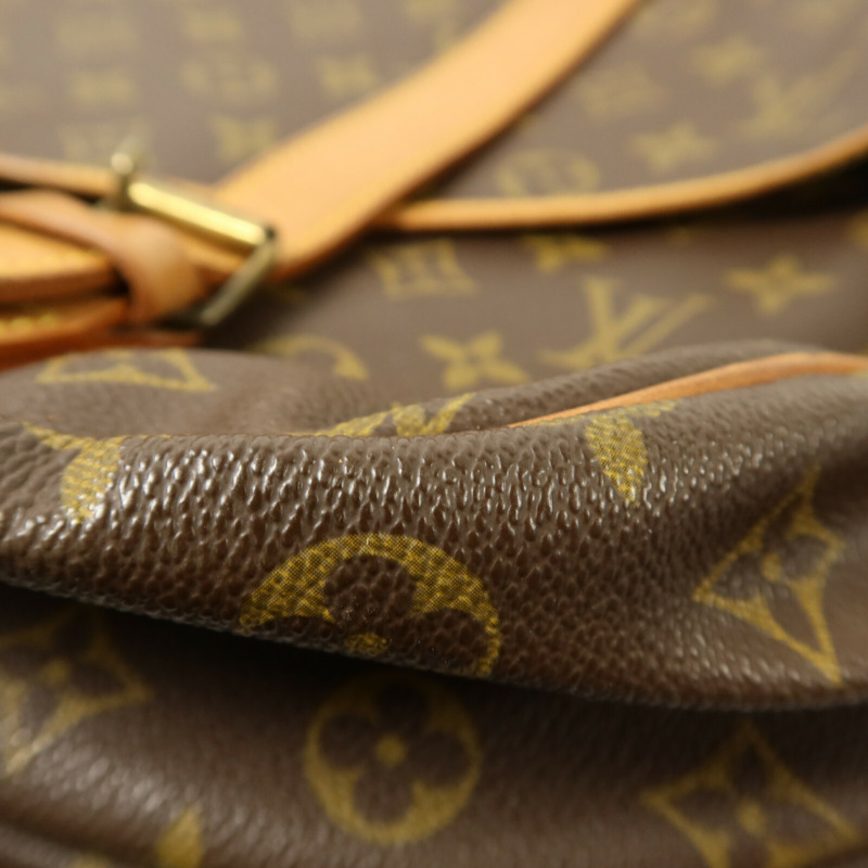 LOUIS VUITTON Monogram Saumur 43肩背袋-12