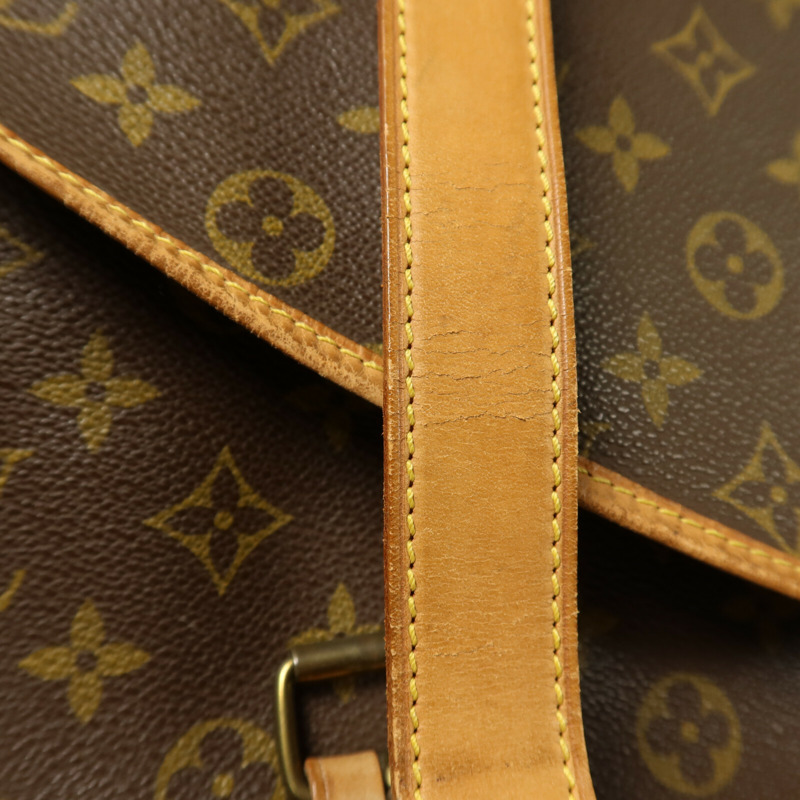 LOUIS VUITTON Monogram Saumur 43肩背袋-13