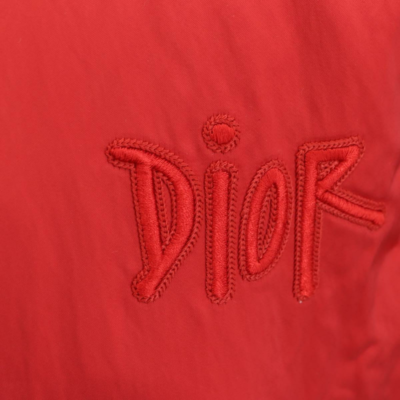 【日本直送】Christian Dior 飛行員夾克 Shawn Stussy 聯名款 尼龍 紅色 正品 175991SM-4