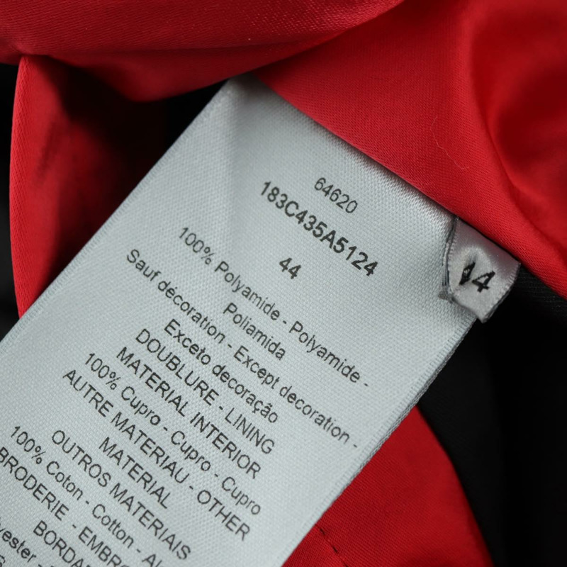 【日本直送】Christian Dior 飛行員夾克 Shawn Stussy 聯名款 尼龍 紅色 正品 175991SM-19