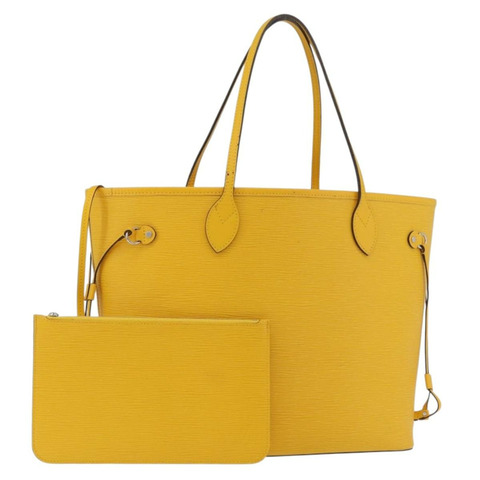 路易威登 Epi Neverfull 中型手提包含羞草 M40957 LV 正品 175039A