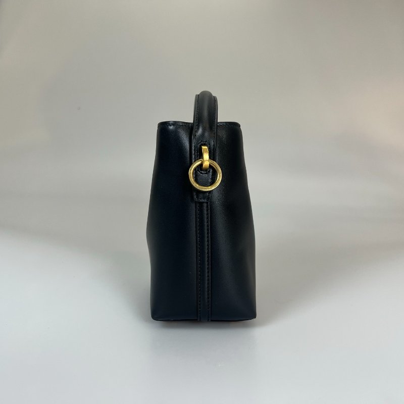 YSL 765870 黑金LE 37 MINI 水桶包-4