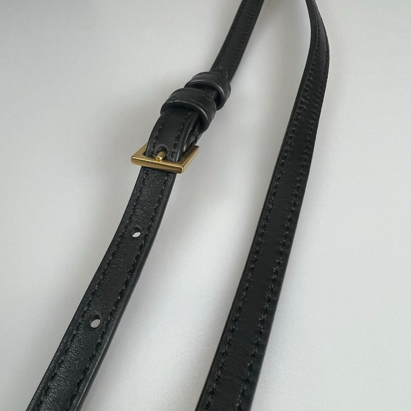 YSL 765870 黑金LE 37 MINI 水桶包-8