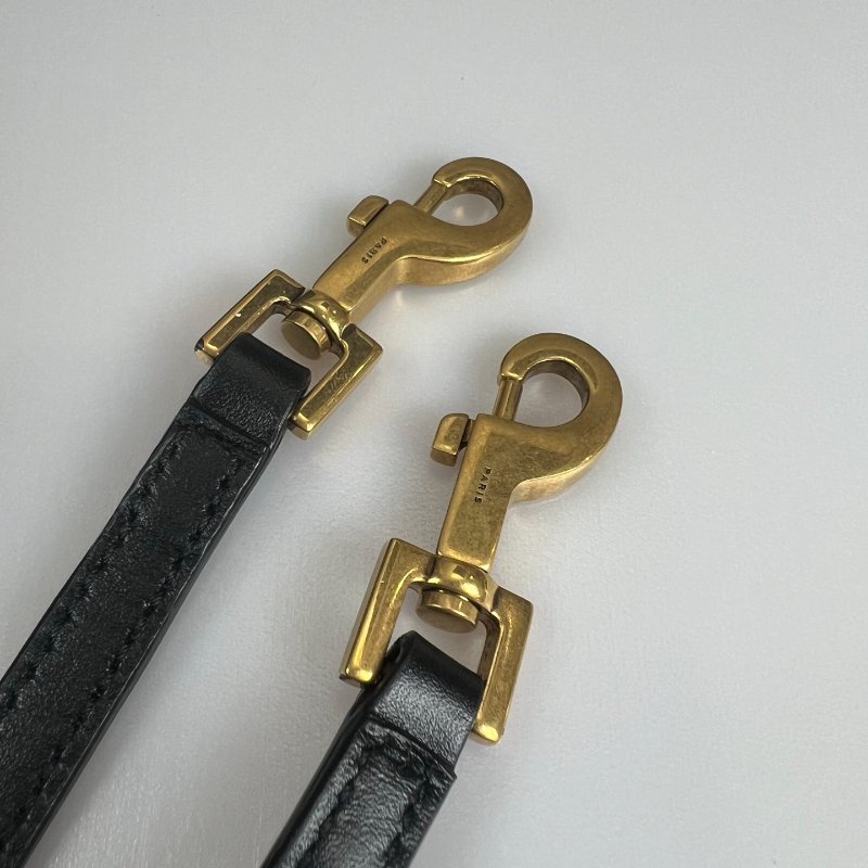 YSL 765870 黑金LE 37 MINI 水桶包-9