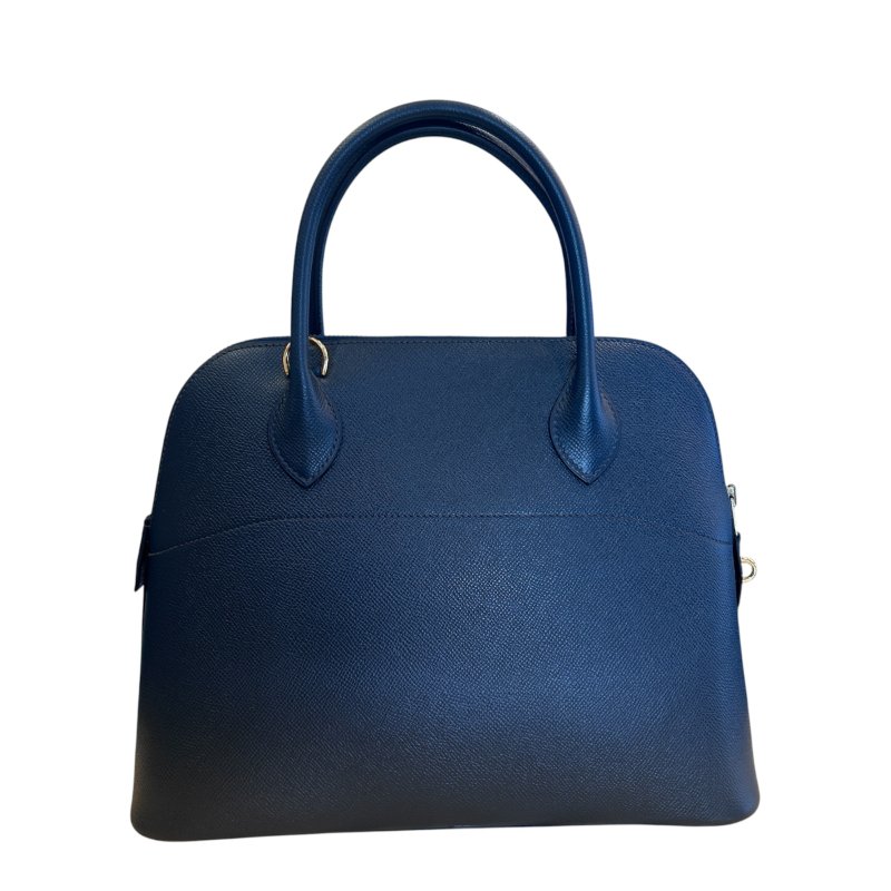HERMES 藍金扣BOLIDE 32兩用包-1