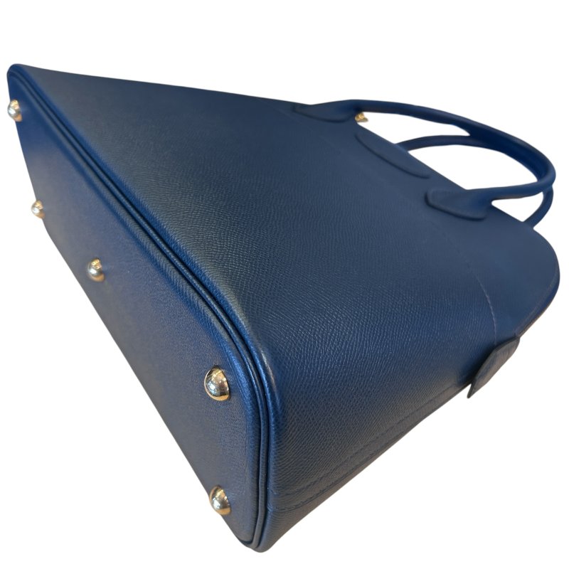 HERMES 藍金扣BOLIDE 32兩用包-5