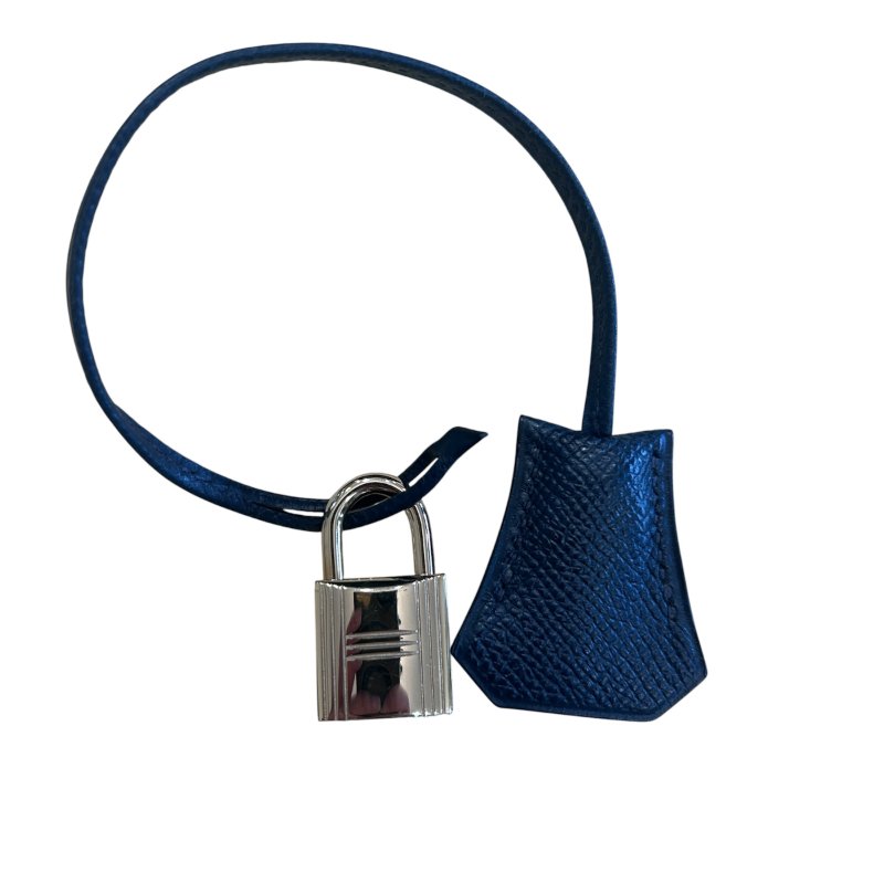 HERMES 藍金扣BOLIDE 32兩用包-10