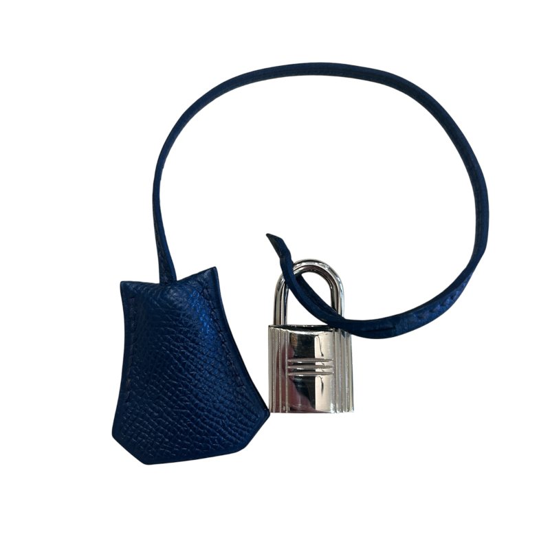 HERMES 藍金扣BOLIDE 32兩用包-11