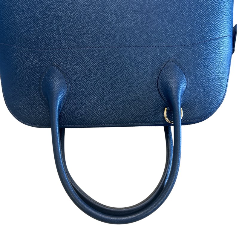 HERMES 藍金扣BOLIDE 32兩用包-13