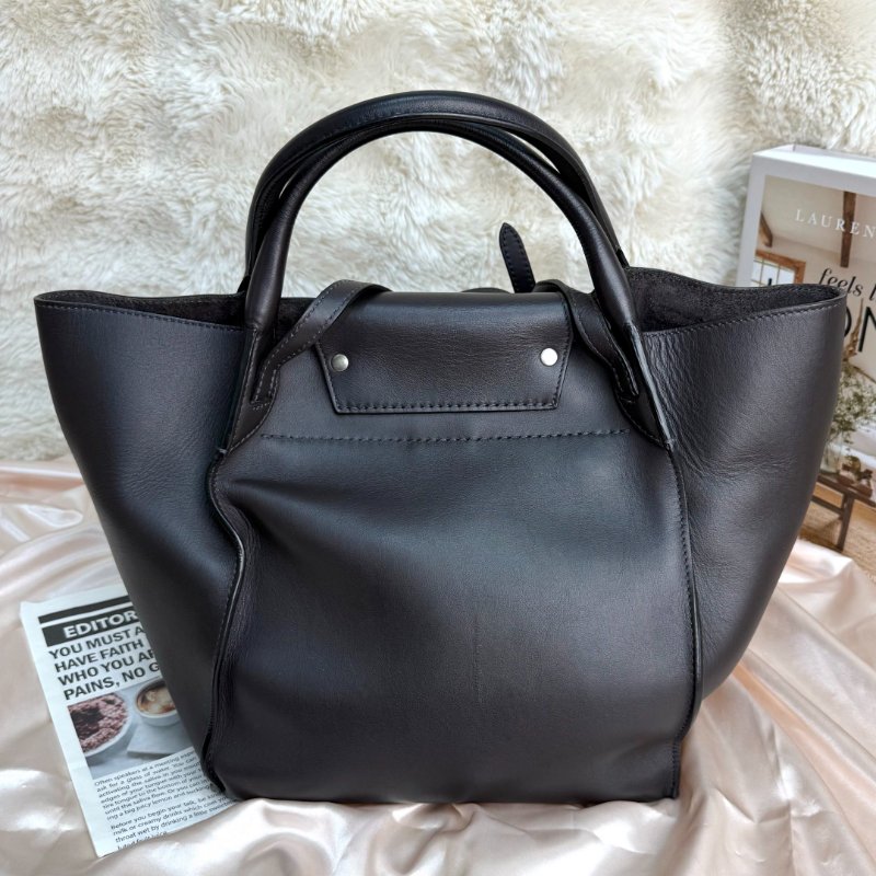 CELINE Big bag 黑色 牛皮 小號-1