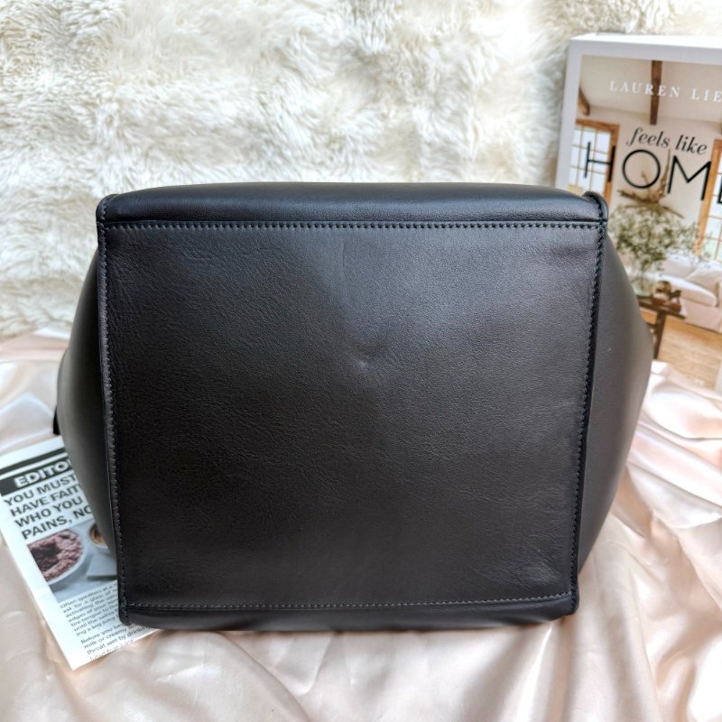 CELINE Big bag 黑色 牛皮 小號-4