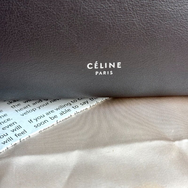 CELINE Big bag 黑色 牛皮 小號-6