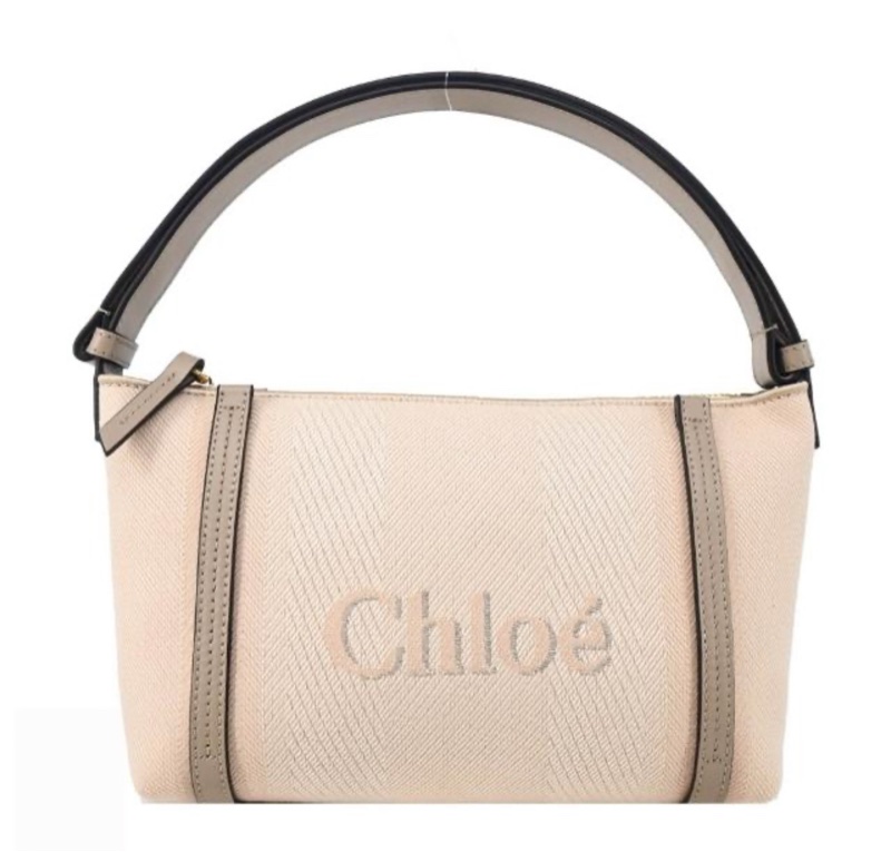 Chloe 蔻依carry 帆布手提 全新品-0