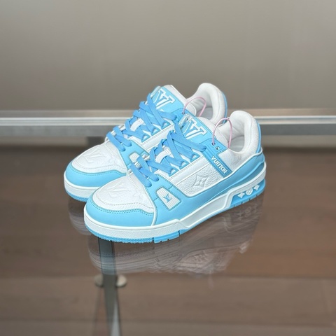 LOUIS VUITTON/路易威登 LV Trainer 24款 天空藍