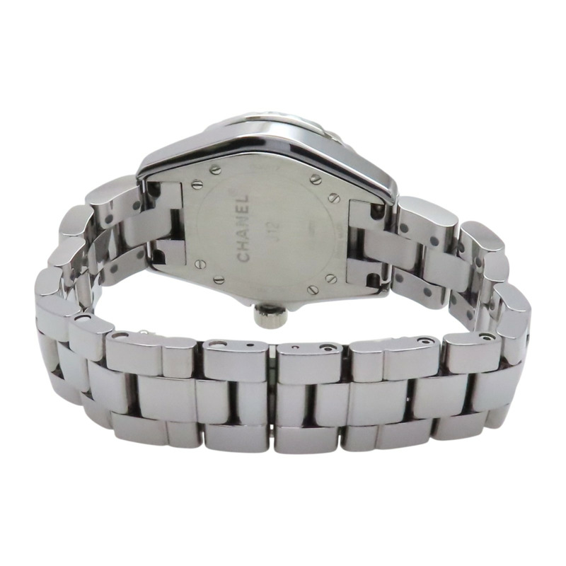 黑色錶盤 陶瓷 不鏽鋼 J12 腕錶【CHANEL 香奈兒】 H2978-2