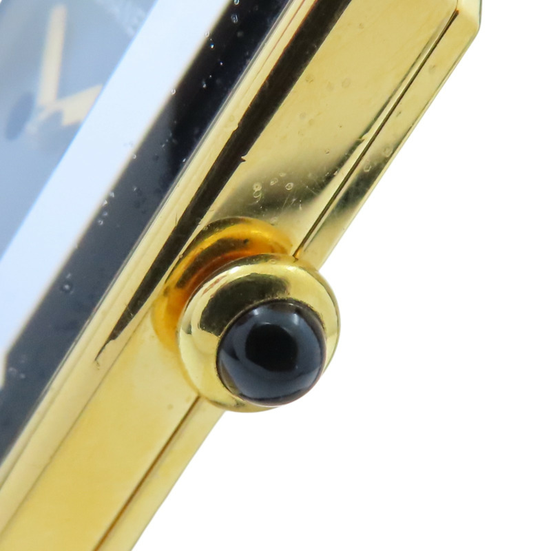 黑色錶盤 鍍金 皮革錶帶 Premiere S 腕錶【CHANEL 香奈兒】 H0001-4