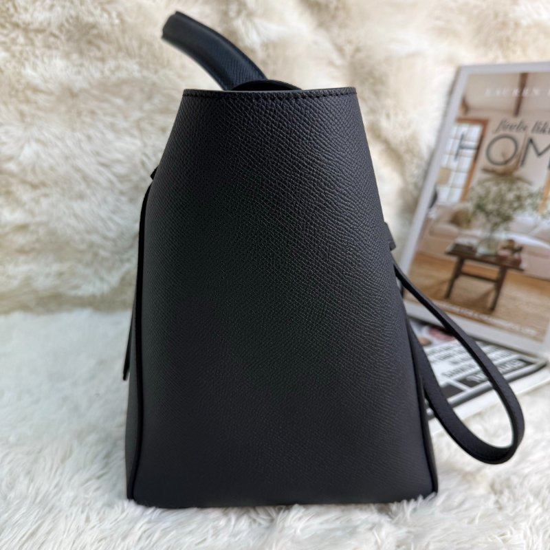 CELINE Belt 深藍色 荔枝牛皮 mini 鯰魚包-4