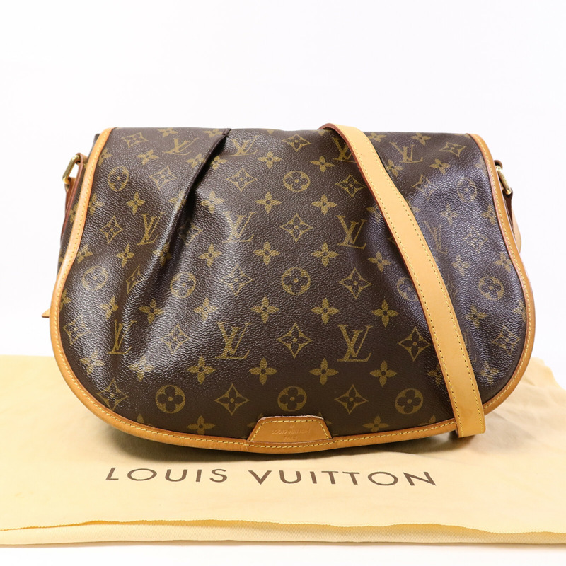 LOUIS VUITTON Monogram Menilmontant MM肩背袋-9